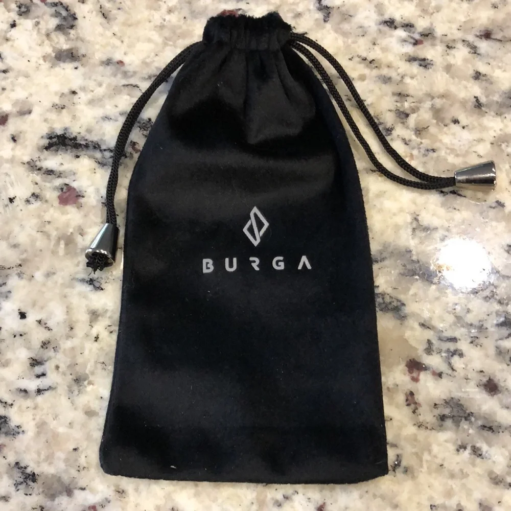 Brand New BURGA Phone Case Holder Bag In Black